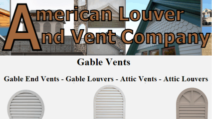 eshop at American Louver and Vent 's web store for Made in America products