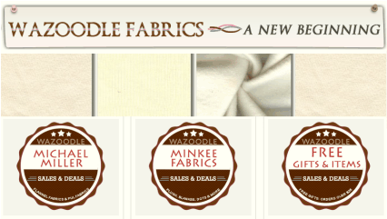 eshop at Wazoodle Fabrics's web store for American Made products