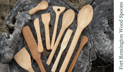Fort Remmington Wood Spoons