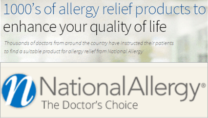 eshop at National Allergy's web store for Made in America products