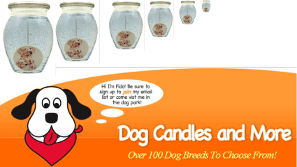 eshop at Dog Candles & More's web store for Made in the USA products